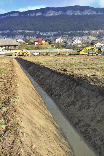 Suivi de chantier village d'entreprises Sillingy (du 7 au 20 novembre)